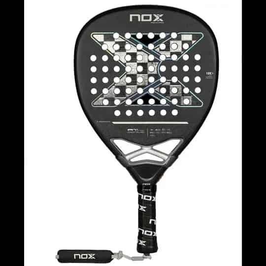 RAQUETA PADEL NOX AT GENIUS ATTACK 18K 24